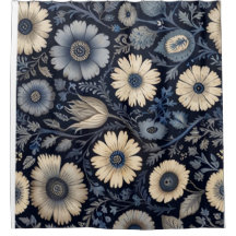 Metamorfose Floral Polida |Indigo Watercolor A