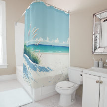 Mínimo de Aquarela Elegante Mar Branco Personaliza