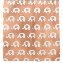 Mínimo de Elefantes brancos de cobre Dourado rosa