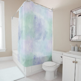 Cortina Para Box Mint Purple Tie Dye
