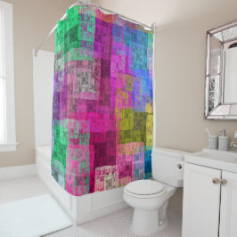 Cortina Para Box Modern colorful abstract