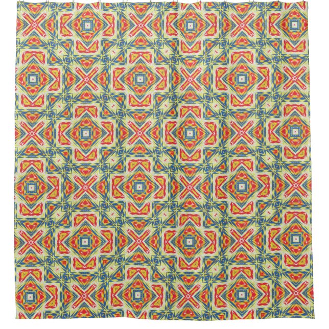 Cortina Para Box Modern Native American 33 (Frente)