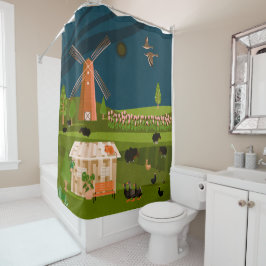 Cortina Para Box Moinho