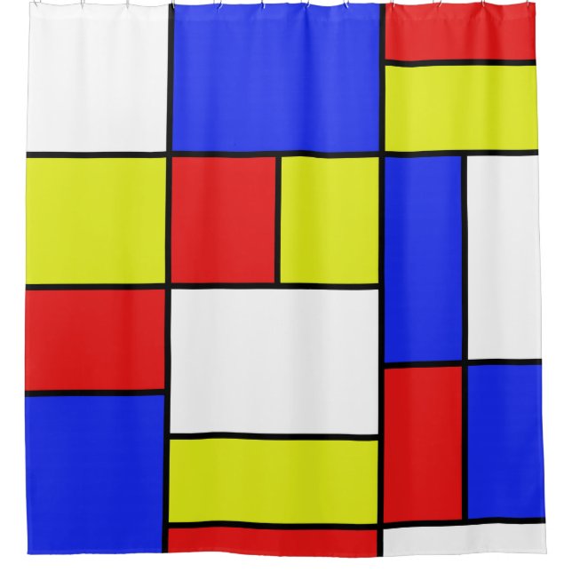 Cortina Para Box Mondriaan #19 (Frente)