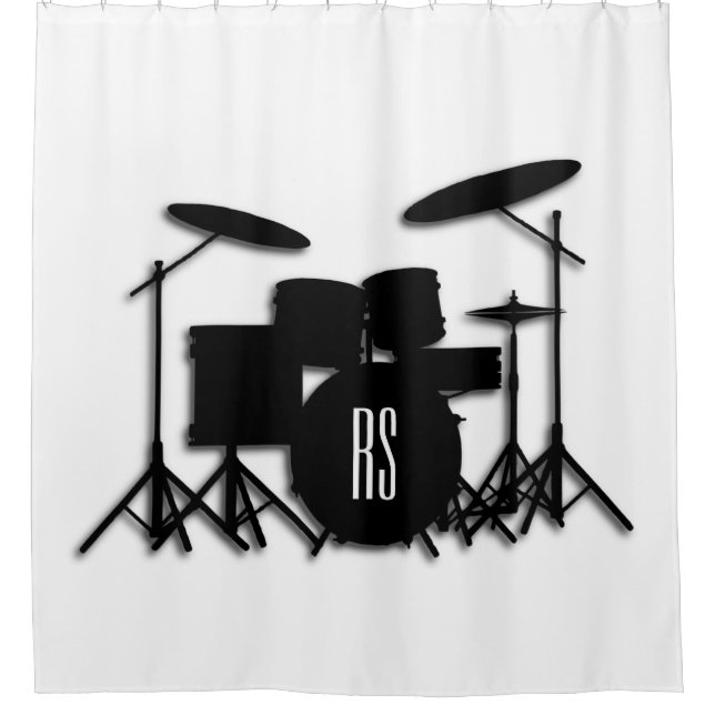 Cortina Para Box Monogram Drum Set (Frente)