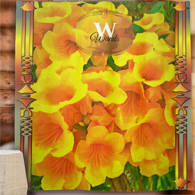 Cortina Para Box Monograma Copa Oro (Criador carregado)