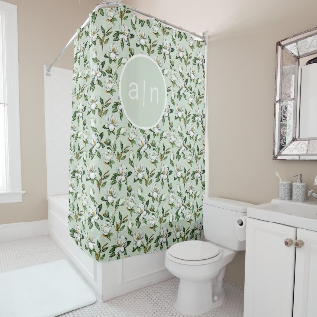 Cortina Para Box Monograma Moderno Magnésia Branca (In Situ)