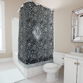 Cortina Para Box Monograma personalizado de engrenagens de zinco pr