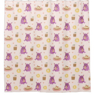 Cortina Para Box Monstros do Snack