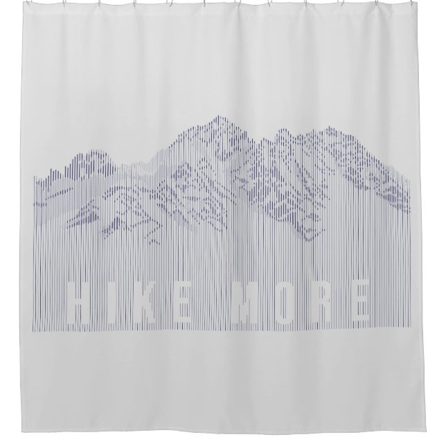 Cortina Para Box Montanhas Hike More (Frente)