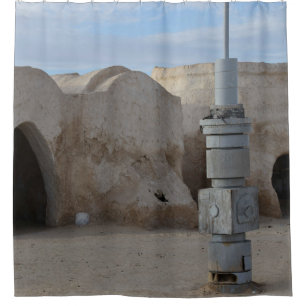 Cortina Para Box Mos Espa no planeta Tatooine.