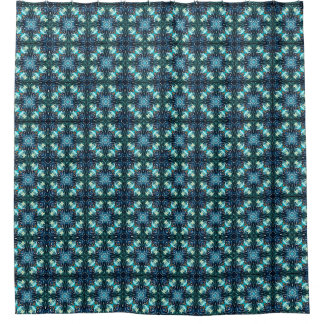 Cortina Para Box Mosaico de Lanterna Safira
