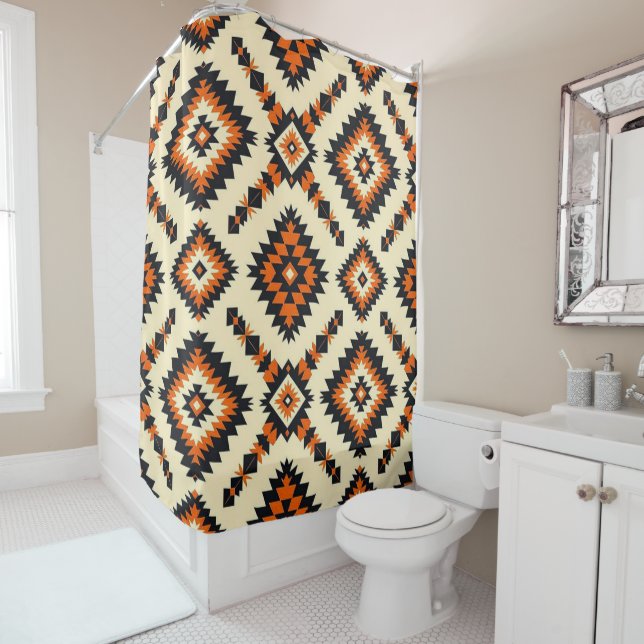 Cortina Para Box Mosaico Tribal (In Situ)