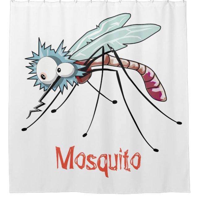 Cortina Para Box Mosquito cartoon (Frente)