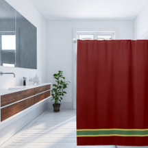 Mostarda Profunda Amarelo e Faixa Verde Sage