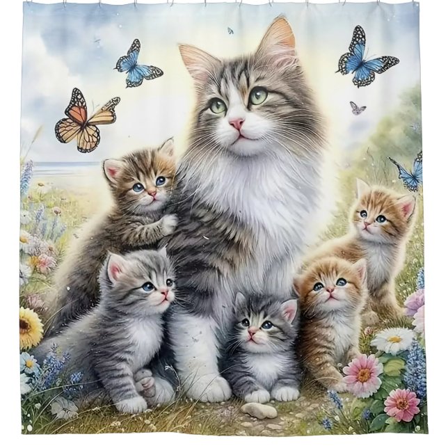 Cortina Para Box Mother's Garden Paradise (Frente)