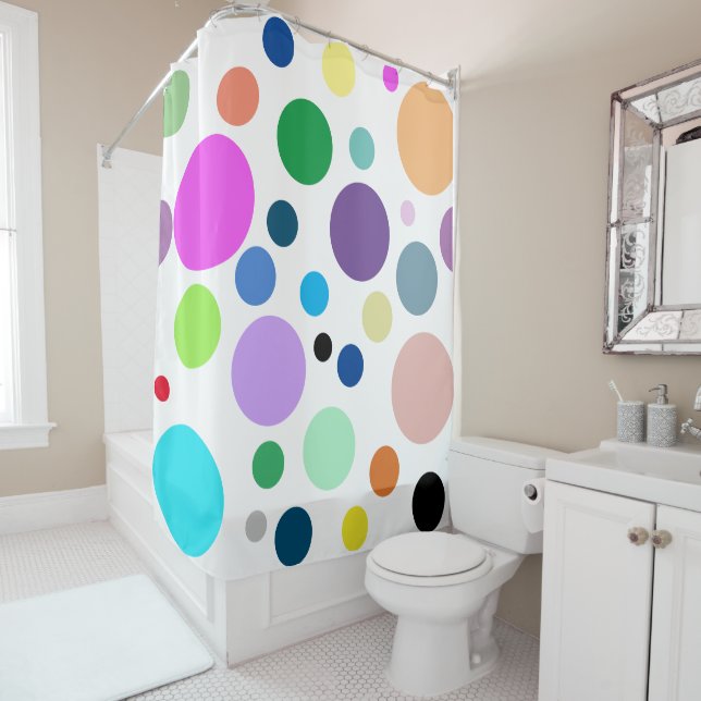 Cortina Para Box motif rond (In Situ)