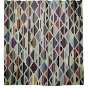 Cortina Para Box Multi-cor da Deco da Arte Moderna