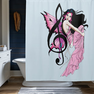 Cortina Para Box Music Note Fairy