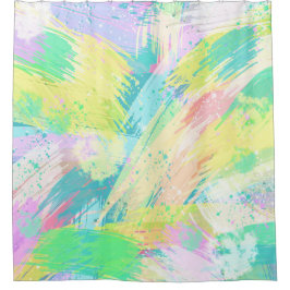 Cortina Para Box Na moda Pale Pastel Colors Abstrato