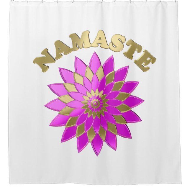 Cortina Para Box Namaste (Frente)