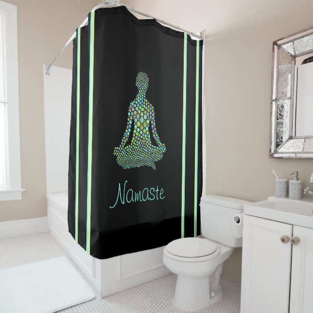 Cortina Para Box Namaste Personalizado (In Situ)
