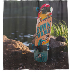 Cortina Para Box Nascer De Skate Para Ir