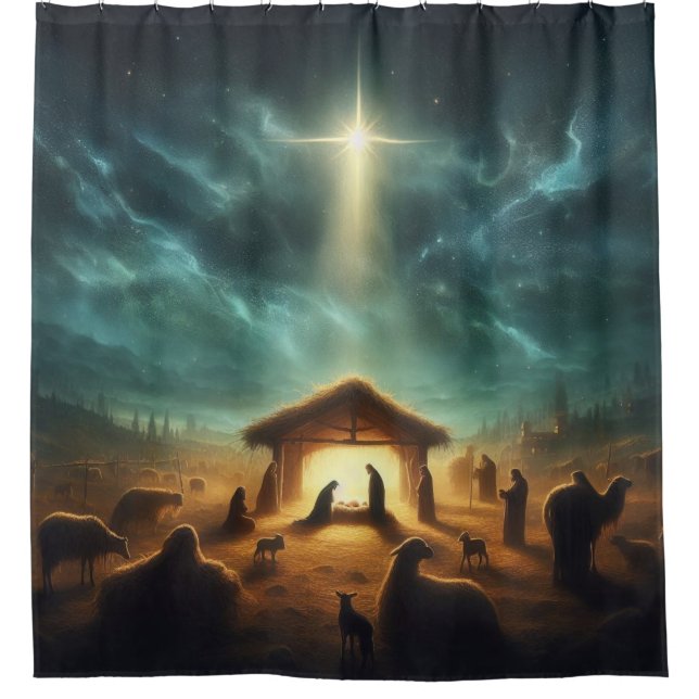 Cortina Para Box Natal/Natividade/Jesus (Frente)