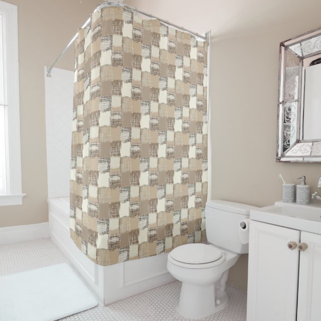 Cortina Para Box Natural Boho Shower Curtain (In Situ)