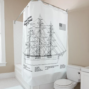 Cortina Para Box Navio Clipper Flying Cloud - Planta do Navio BD
