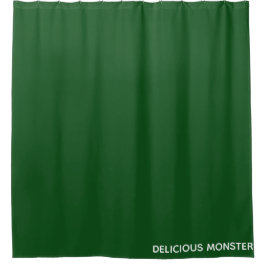 Cortina Para Box Nome de cor verde do Monster delicioso