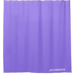 Cortina Para Box Nome roxo da cor do Jacaranda