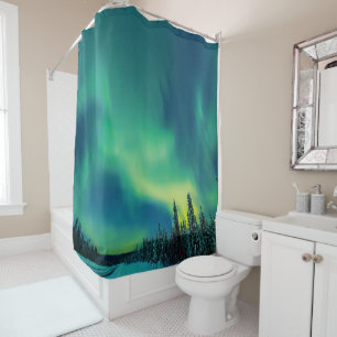 Cortina Para Box Norte Aurora Borealis