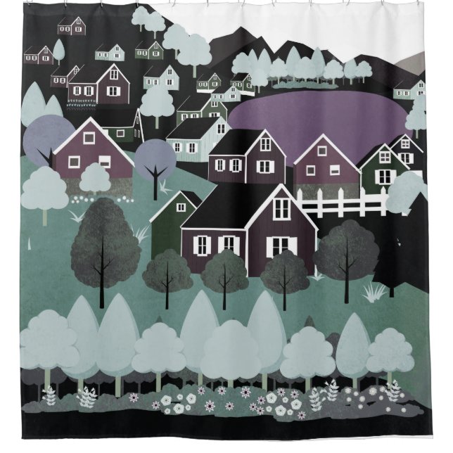 Cortina Para Box Noruega (Frente)