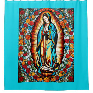 Cortina Para Box Nossa Senhora de Guadalupe, Santo Patronal do Méxi