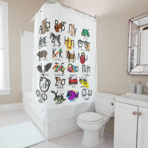 Cortina Para Box O alfabeto grego escreve palavras e fotos