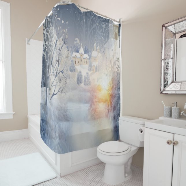 Cortina Para Box O calor do sol no inverno (In Situ)