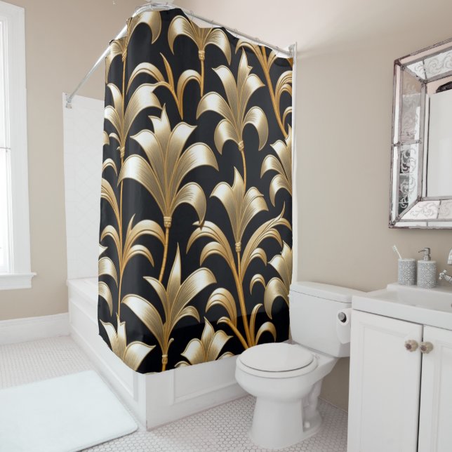 Cortina Para Box O ouro cresce (In Situ)