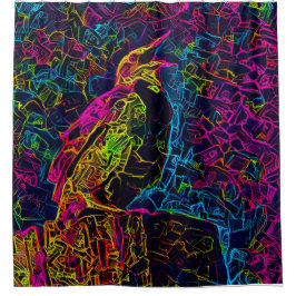 Cortina Para Box O pássaro Solitário 3