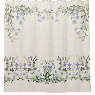 Cortina Para Box O vintage francês de Nouveau da arte floresce a