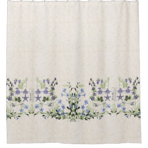 Cortina Para Box O vintage francês de Nouveau da arte floresce a