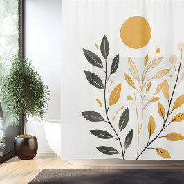 Cortina Para Box Oásis Ensolarado Boho