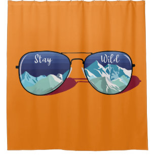 Cortina Para Box Óculos de sol das montanhas