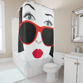 Cortina Para Box Óculos escuros