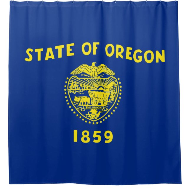 Cortina Para Box Oregon Flag (Frente)