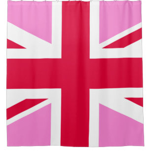 Cortina Para Box ORGULHO GAY do Reino Unido (bandeira cor-de-rosa)