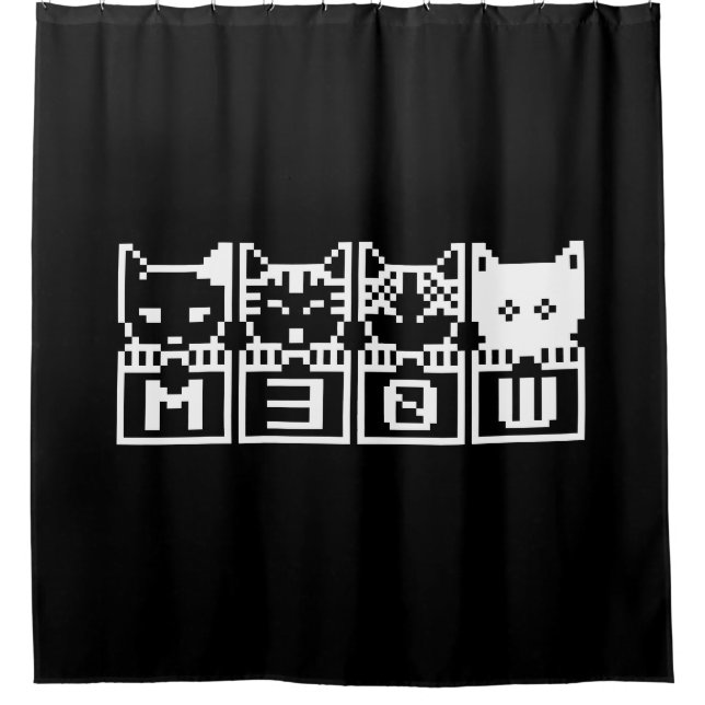 CORTINA PARA BOX OS GATOS DE 8 BITS M30W (Frente)