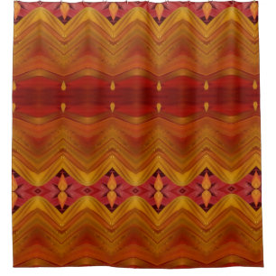 Cortina Para Box Ouro Ikat