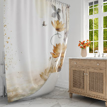 Ouro Lily Serenity: Lírios Castanhos De Aquarela