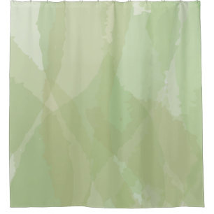 Cortina Para Box Padrão de abstrato de cor de água verde, legal e d